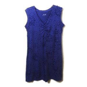 Columbia Active Dress Purple Printed Medium